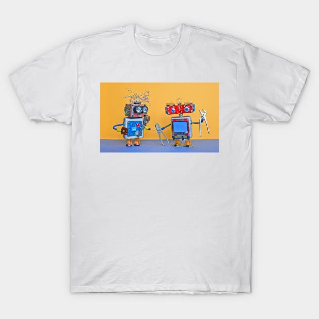 Handyman Robot T-Shirt by whoispreston